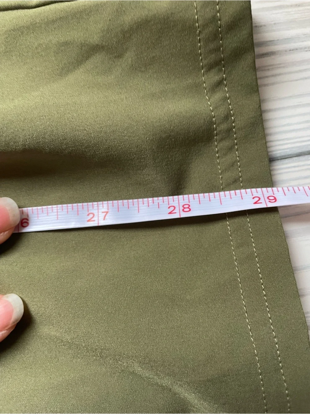 GynShark Olive Green Women's performance Joggers zipper detail size medium‎